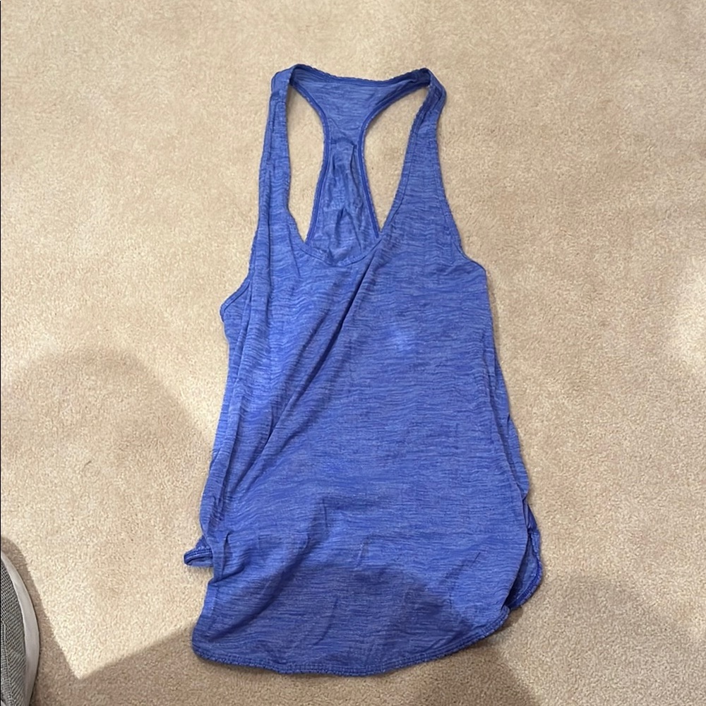 Lululemon Women's Blue Tank Top